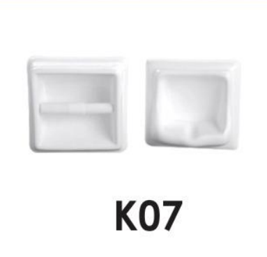K07 soap and paper holder